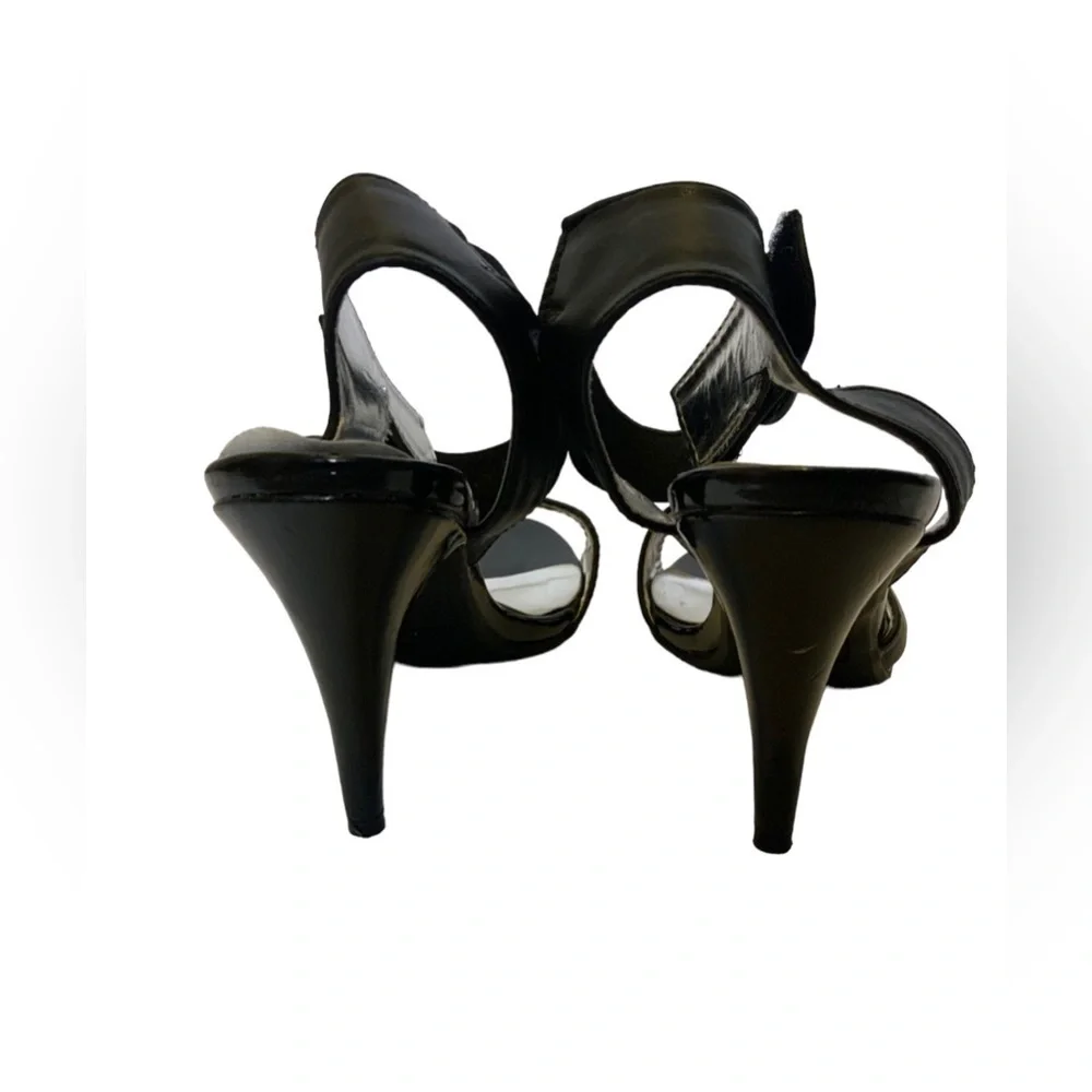 Coach and Four Black Heels